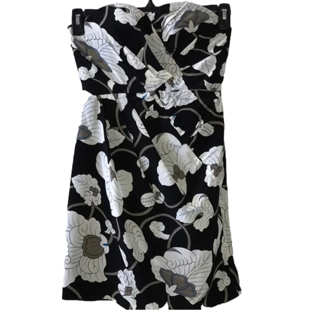 TIBI New York Bianca Strapless Cocktail Dress - Picture 2 of 8